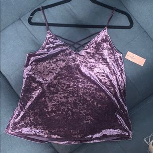 Velvet Tank Top